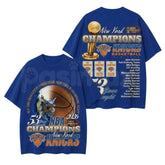"End 53-Year Drought" New York Basketball Champions 2026 T-Shirt â Retro Style NY Championship Unisex Graphic Tee