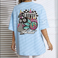 "Howdy Darlin" Graphic T-Shirt â Retro Western Cowboy Aesthetic Tee, Premium 100% Cotton Southern Charm Top, Soft Lived-In Heavyweight Boho Desert Vibe Shirt, Made in USA