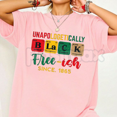 "Celebrating Unapologetically" Juneteenth T-Shirt â Bold Pan-African Freedom Graphic Tee