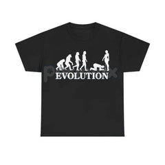 "Evolution Simp" Funny Graphic T-Shirt - Absurdist Meme Culture Unisex Cotton Tee, Ironic Statement Shirt