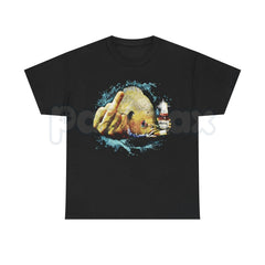 "Dope Bluegill" Middle Finger Fishing T-Shirt â Funny Panfish Graphic Tee, Premium 100% Cotton Angler Humor Top, Soft Lived-In Heavyweight Sarcastic Fisherman Shirt, Made in USA