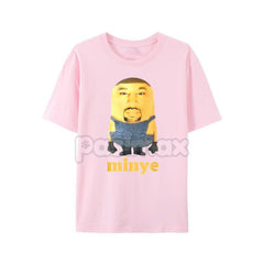 "Funny Minye" Cartoon Graphic Tee - Hip Hop Streetwear T-Shirt, Unisex Humor Top for Women & Men