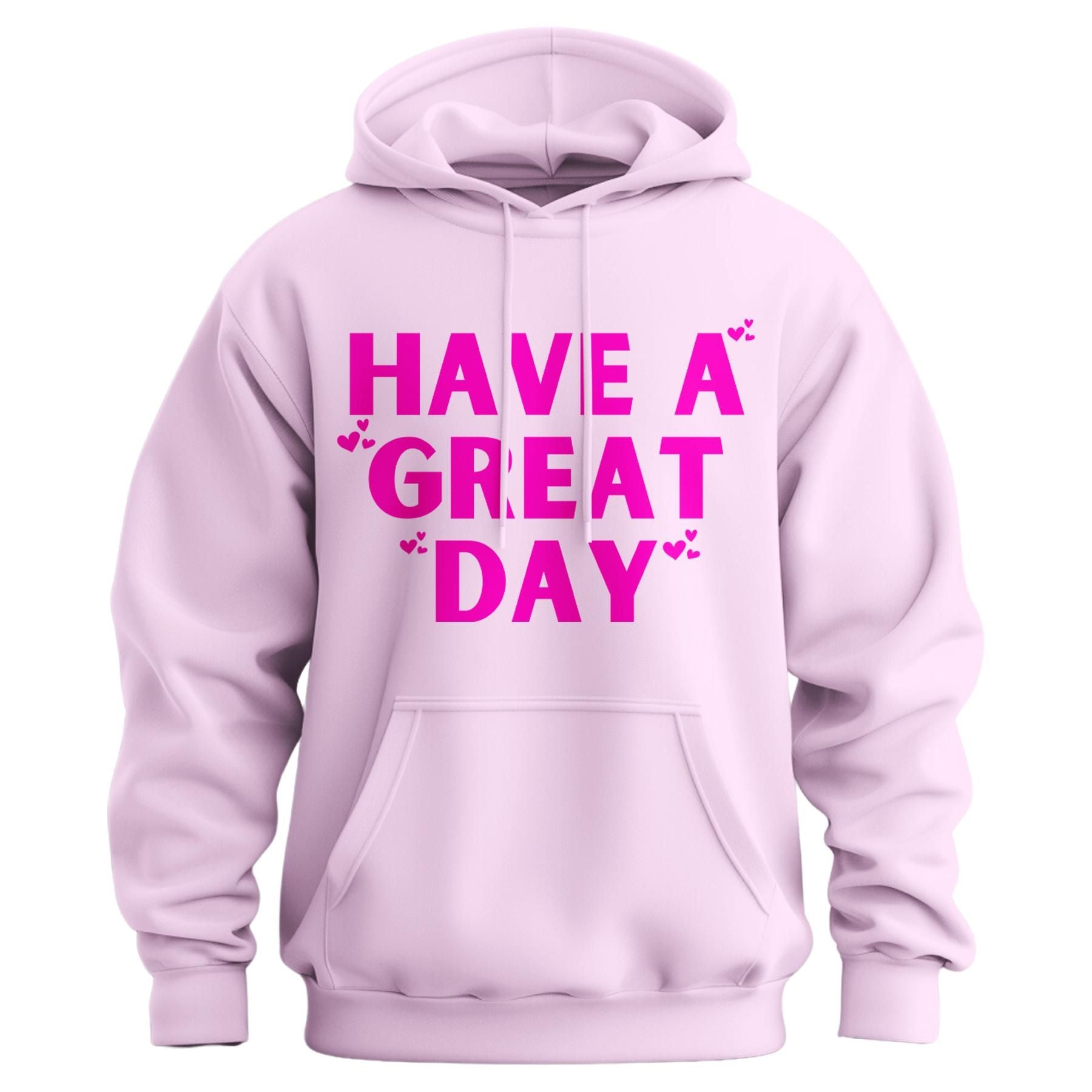 "Have A Great Day" Middle Finger Hoodie â Sarcastic & Funny Pullover, Unisex Streetwear