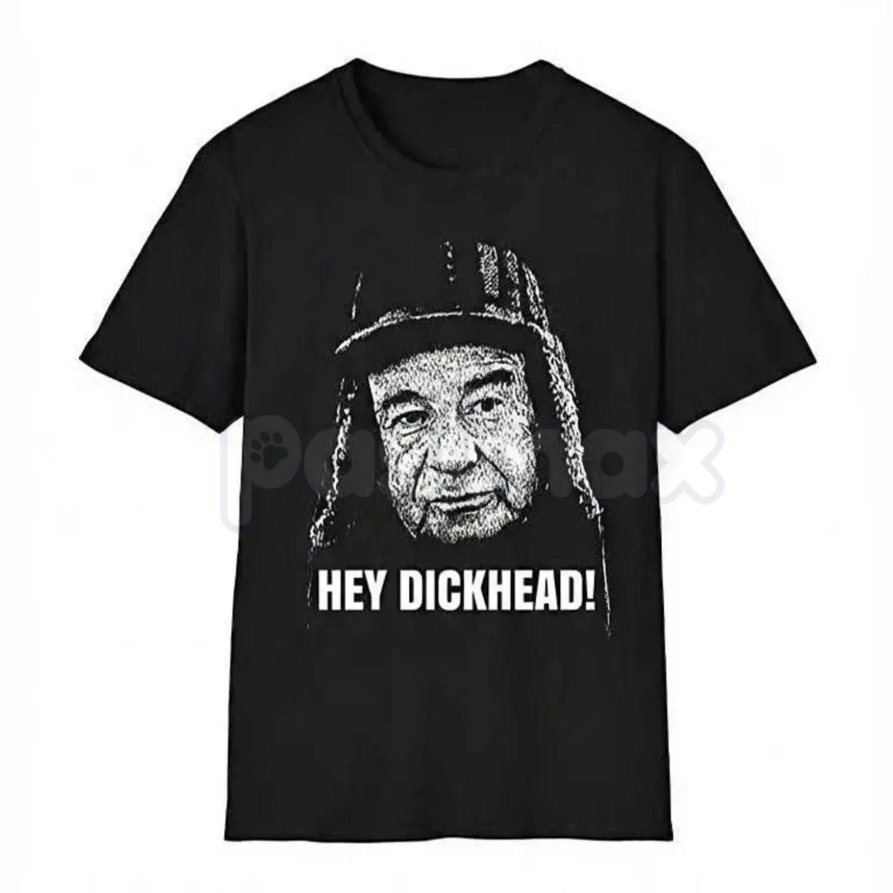 "Hey Dickhead!" Funny Graphic Tee â Sarcastic Obnoxious Joke T-Shirt, Premium 100% Cotton Unfiltered Humor Top, Soft Lived-In Heavyweight Friendly Insult Shirt, Made in USA