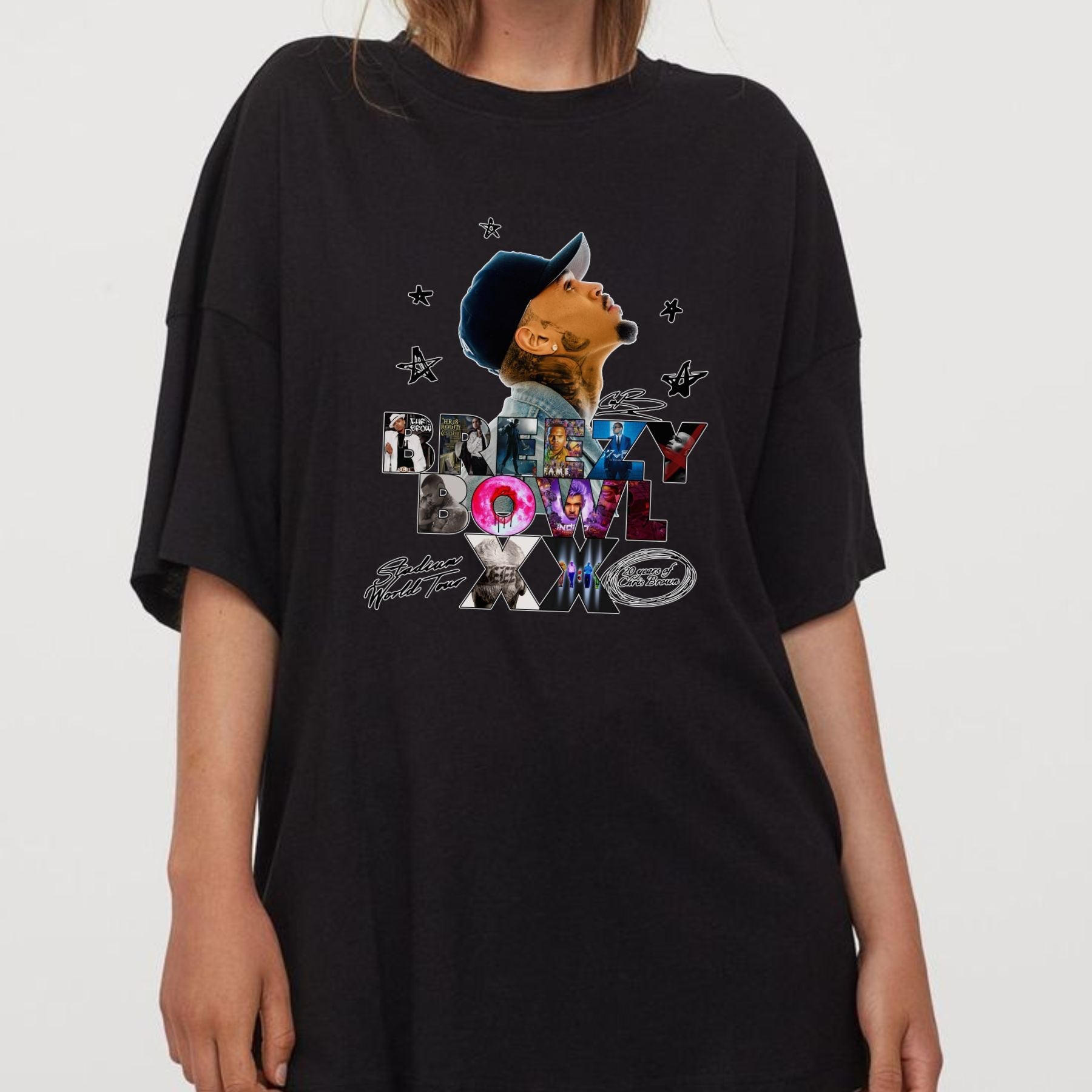 "Breezy Bowl" Men's Urban Tee - Cool Hip Hop Streetwear, Concert & Festival Outfit