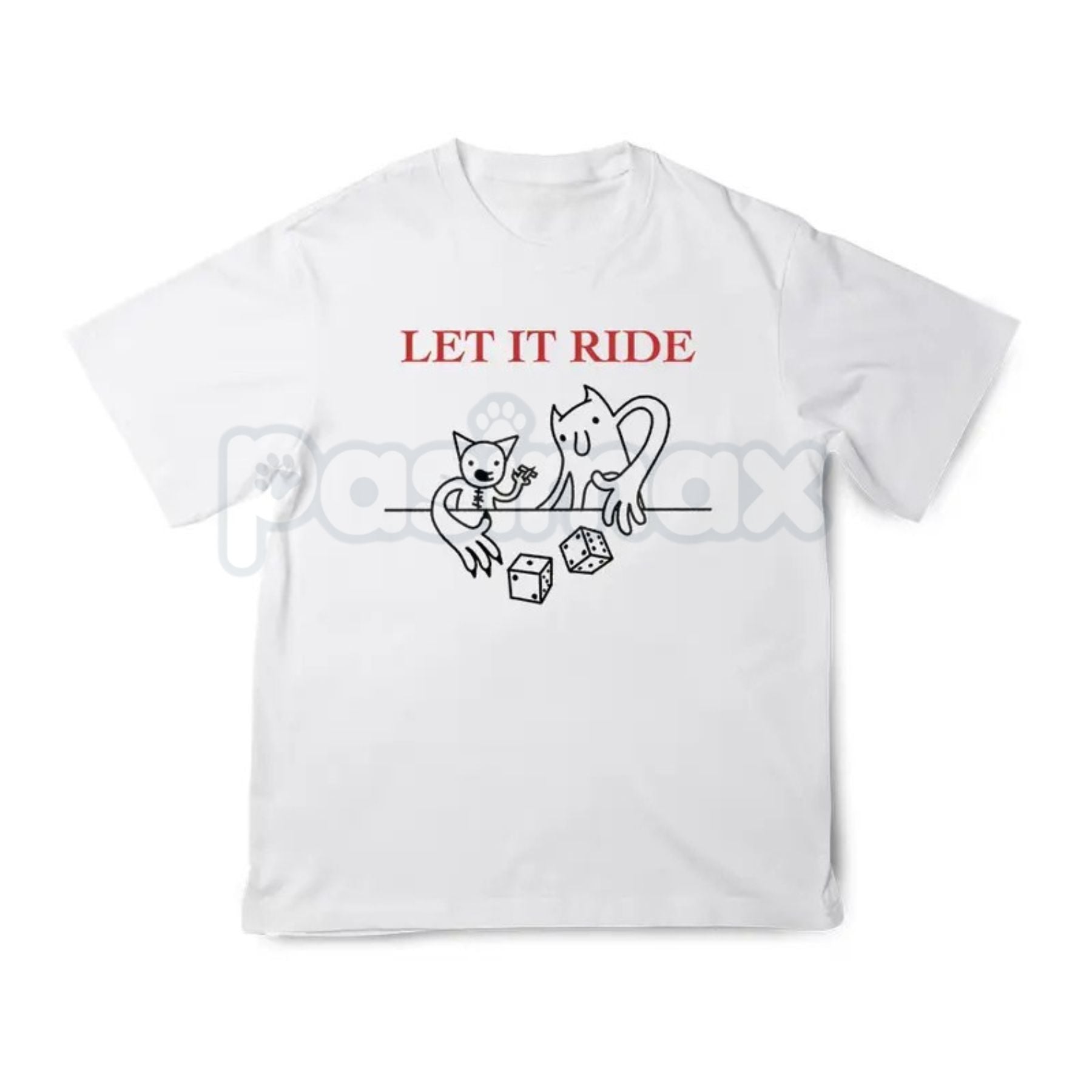 "LET IT RIDE" T-Shirt - Bold Risk-Taker Slogan Tee, Casino & Gambling Apparel, Decisive Action Statement Shirt