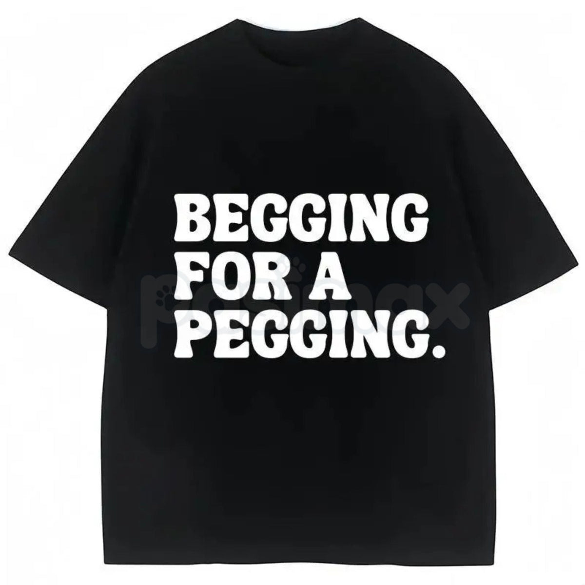 "Begging for A Pegging" Funny Letter Print T-Shirt â Adult Humor Graphic Tee, Unisex Sweatshirt & Hoodie