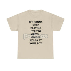 "Eye Tag Fever" T-Shirt - Party Tee Designed for Bars, Endless Fun Nights Apparel