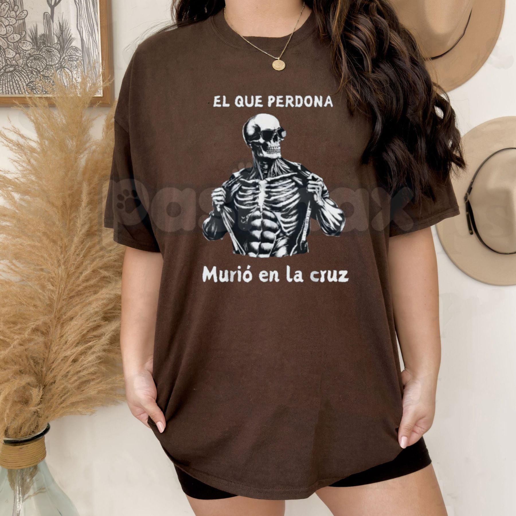 "Chidas Gym" Funny Mexican Slang T-Shirt â Sarcastic Calavera Workout Tee, Premium 100% Cotton Sugar Skull Gym Top, Soft Lived-In Heavyweight Latino Humor Shirt, Made in USA