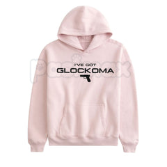 "I've Got Glockoma" Hoodie â Funny Gun Humor Slogan Pullover, Tactical & Self-Defense Apparel, Unisex