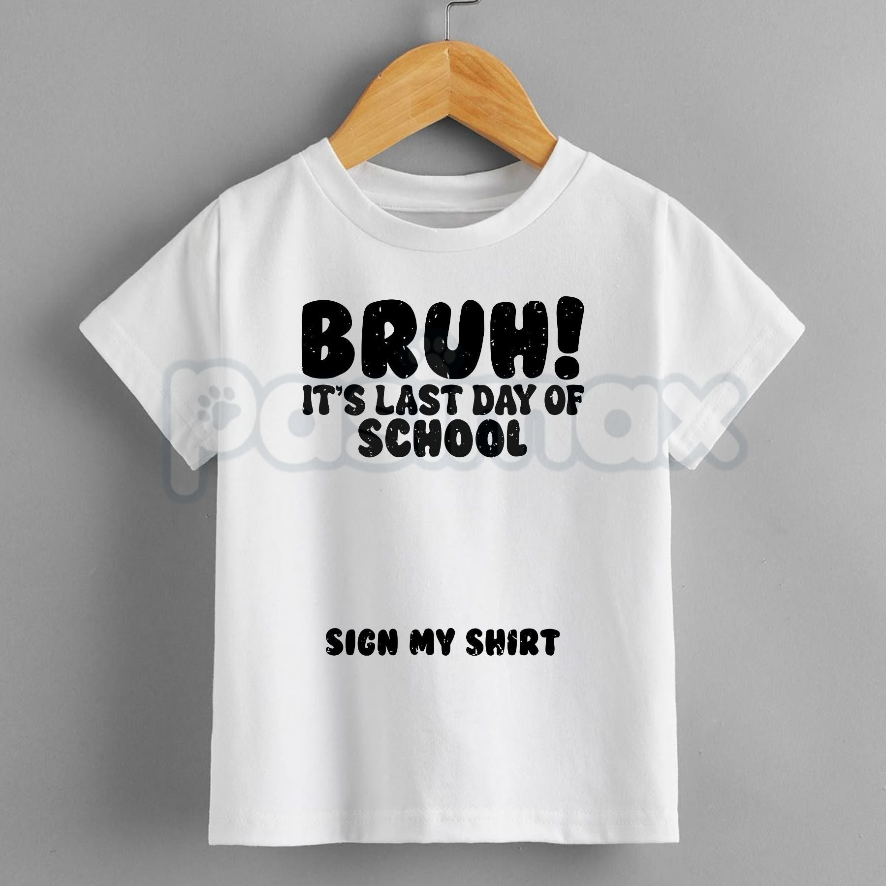 "Last Day Of School Sign My Shirt" Kids Tee â Interactive Class of 2026 Graphic Top, Remastered Heavy Cotton Student Keepsake Shirt, Soft Lived-In Graduation Party Apparel, Made in USA