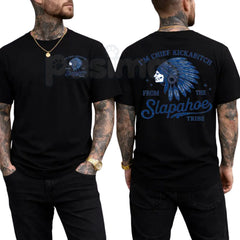 "Chief Kickabitch" Funny Sarcastic T-Shirt â Slapahoe Tribe Viral Humor Graphic Tee, Premium 100% Cotton Rude Quote Top, Soft Lived-In Heavyweight Bad Attitude Shirt, Made in USA