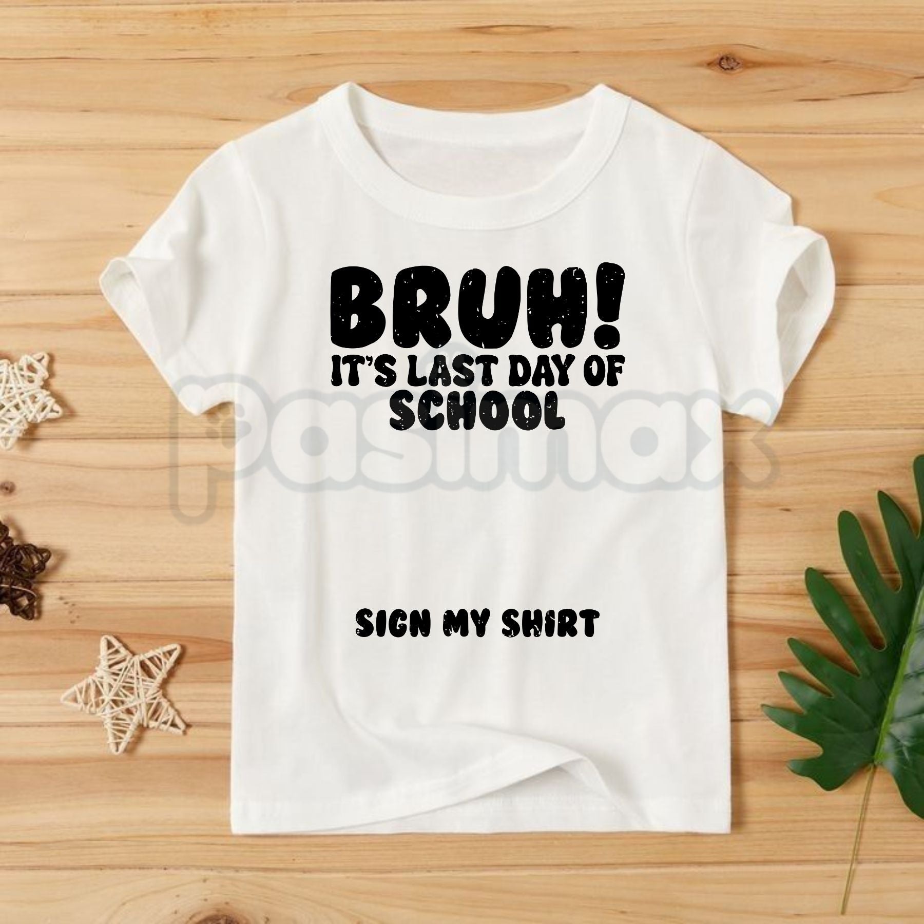 "Last Day Of School Sign My Shirt" Kids Tee â Interactive Class of 2026 Graphic Top, Remastered Heavy Cotton Student Keepsake Shirt, Soft Lived-In Graduation Party Apparel, Made in USA