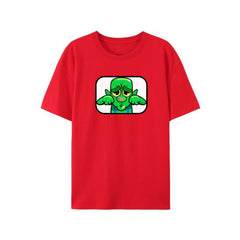 "BOOHOO" T-Shirt - Sarcastic & Funny Tee, Unisex Crying Humor Top, Minimalist Pop Culture Apparel