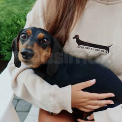 "I've Had A Long Day" Embroidered Unisex Hoodie â Premium Heavy Blend Cozy Loungewear