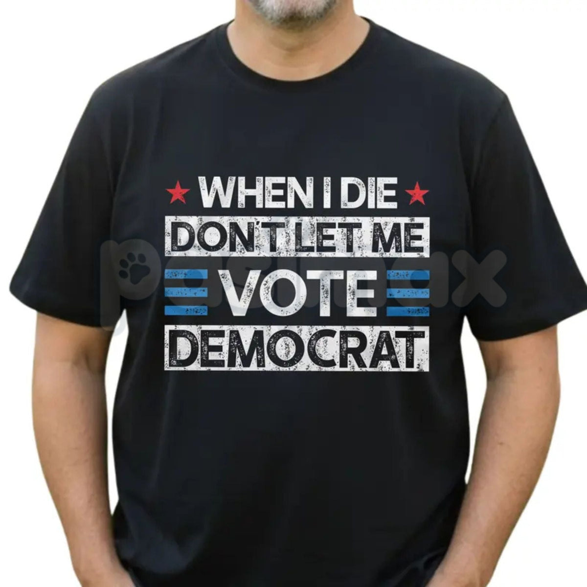 "Don't Let Me Vote Democrat" Funny Political T-Shirt â Sarcastic Republican Voter Graphic Tee, Premium 100% Cotton Conservative Humor Top, Soft Lived-In Heavyweight Election Year Statement Shirt, Made in USA